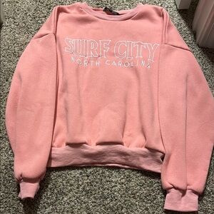Pink Surf City Sweatshirt